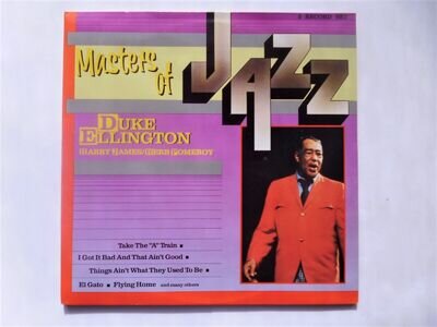 Duke Ellington Masters Of Jazz 2LP HMJ HMJ3 EX/EX 1980s double LP, made in Holla