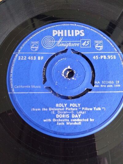 Philips - Doris Day - 45 rpm 7" Single Vinyl Record - Possess Me