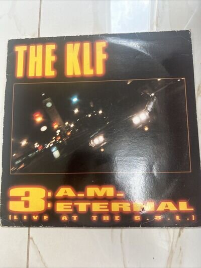 The KLf 3am Eternal Vinyl Record