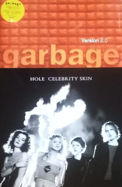 2 Hole Celebrity Skin LP 2014 Europe EX+/MINT + garbage version 2 colour sealed