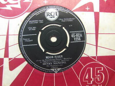 Henry Mancini – Moon River 1961 7” RCA 1256