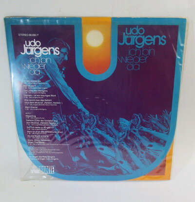 Udo Jürgens – Ich Bin Wieder Da - German Vinyl Album- Ariola – 86 399 IT