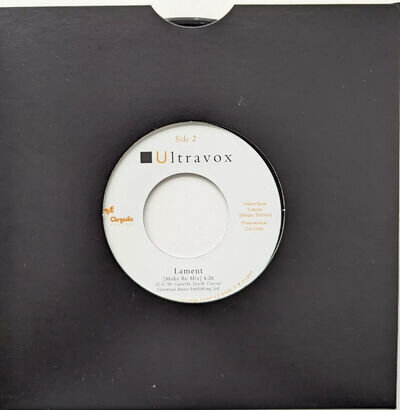 Ultravox White China Steven Wilson & Lament Moby Remix 7" Dinked vinyl. Rare.