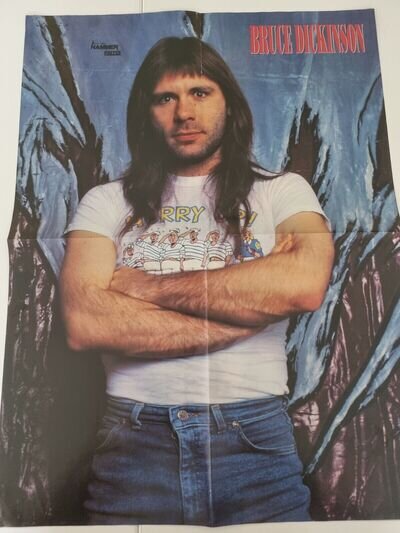 IRON MAIDEN (Bruce) / EXODUS (Band) Poster A2 Size