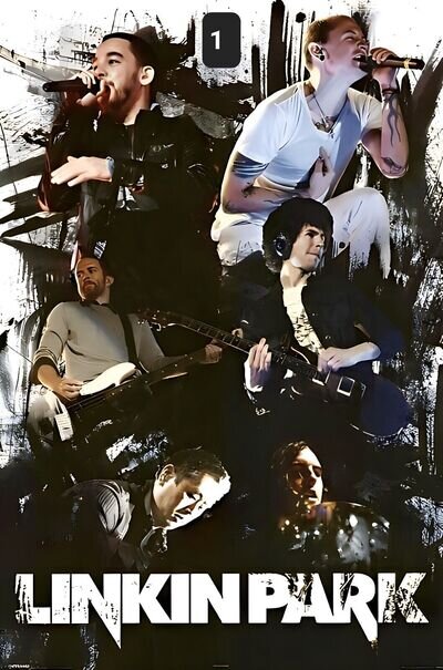 Linkin Park Rock Band Print Poster Art Wall Hanging Home Decor