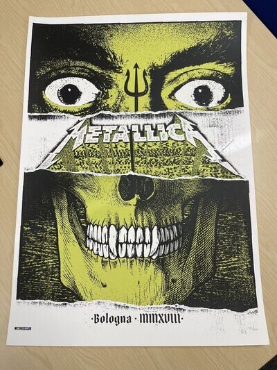 Metallica Poster - Bolonga