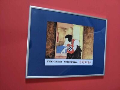 Sex Pistols Sid Vicious Animation City framed Rock N Roll Swindle PUNK