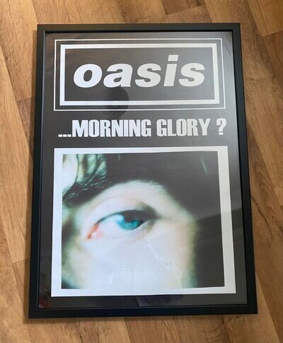 Framed Oasis poster