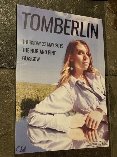 Tomberlin - Concert Gig Poster - Glasgow Scotland May 2019