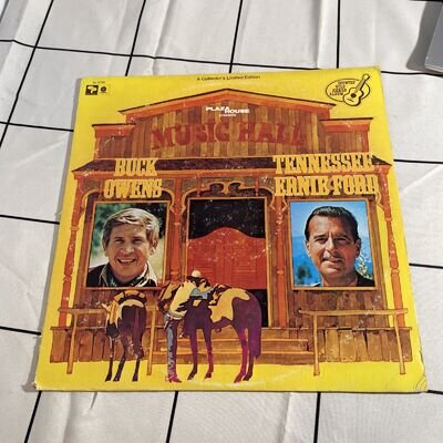 BUCK OWENS / TENNESSEE ERNIE FORD - Music Hall - LP Record SM SL-6720