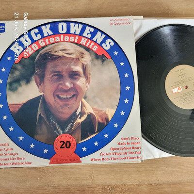 BUCK OWENS 20 GREATEST HITS LP