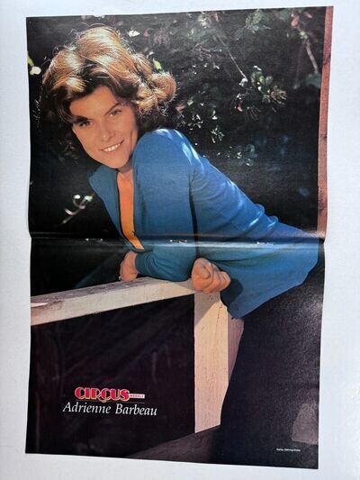 ADRIENNE BARBEAU CIRCUS POSTER PIN-UP MAUDE 1979 11" X 16" RARE!