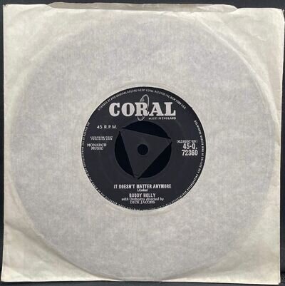 Buddy Holly – It Doesn't Matter Anymore – USED Vinyl 7" Single