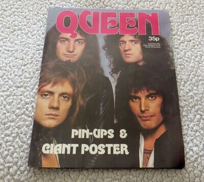 Queen Pin-Ups & Giant Poster 1976