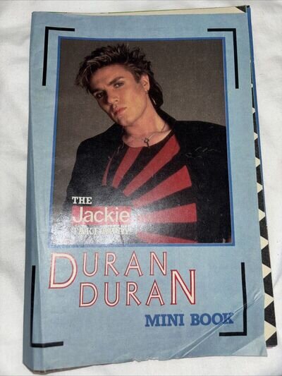 Duran Duran Jackie Magazine Fanzine Booklet 1985