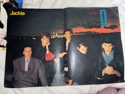 Double Page Duran Duran Jackie Magazine Poster