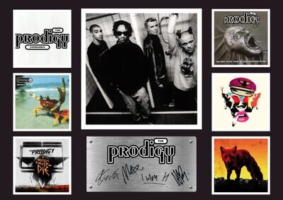 The Prodigy Music Poster Print Photo Wall Art Signed Autographed Size A3