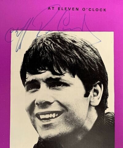 SIGNED TALK OF THE TOWN PROGRAMME BY CLIFF RICHARD 1ST JUNE 1968 GREAT AUTOGRAPH