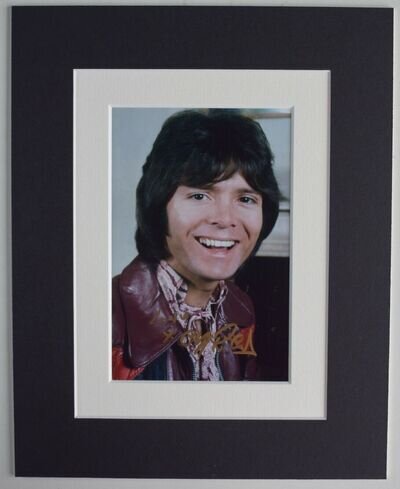 Cliff Richard Signed Autograph 10x8 photo display Music Shadows AFTAL COA