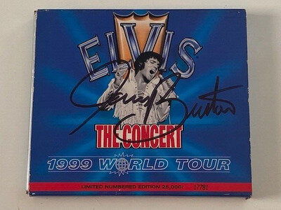 V.RARE: HAND SIGNED CD AUTOGRAPHED BY Elvis' Guitarist James Burton *AS NEW*