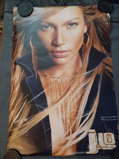 Jennifer Lopez -JLo Original Rare OOP Promo Poster 24"x 36" Inches