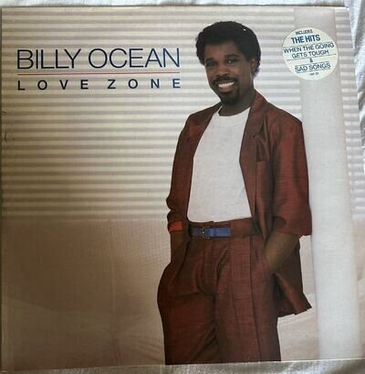 Billy Ocean ‎– Love Zone: Vinyl LP. Jive ‎– HIP 35 UK, 1986 Test Played EX/VG+