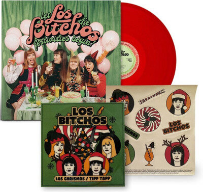 Los Bitchos - Let The Festivities Begin, Red Vinyl LP- New & Sealed