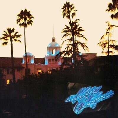 The EAGLES Hotel California BANNER HUGE 4X4 Ft Fabric Poster Tapestry Flag art