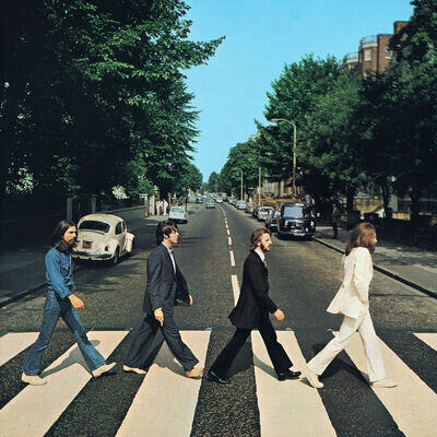 The Beatles...ABBEY ROAD.. Retro Album Cover Poster Various Sizes