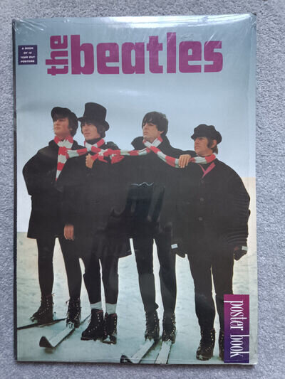 The Beatles Poster Book - 12 Tear Out Posters - Issued in 1989 - STILL SEALED