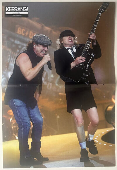 AC/DC - 2009 UK Magazine centrefold poster