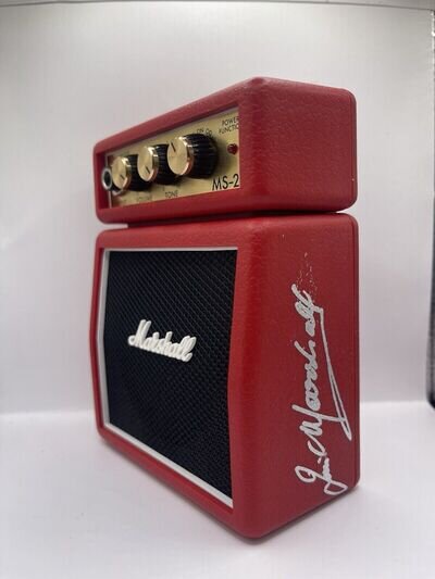 Marshall MS-R2 micro amp signed by Jim marshal