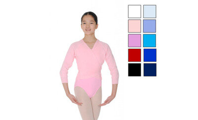 Ballet Dance Acrylic Crossover Knitted Wrap Cardigan