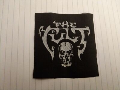 VINTAGE ORIGINAL 80'S THE CULT, SEW ON PATCH, UNUSED, RARE...