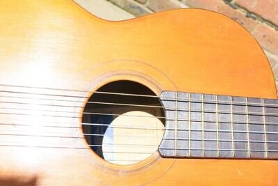 Classical Acoustic Guitar Restored Original Italian Catania Carmelo