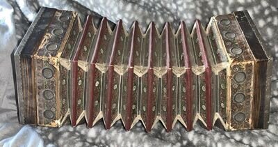 Beautiful Vintage Handmade Accordion