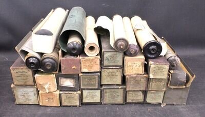 Approx 29 Antique PIANO Music Rolls Inc METROSTYLE I THE MODIST - BD1