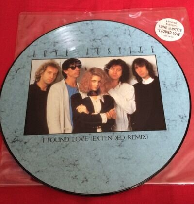 Lone Justice - I Found Love 1987 Limited 12" UK Picture Disc Maria McKee