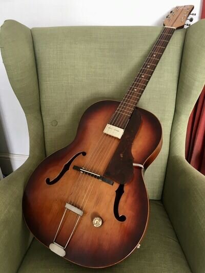 Zenith 19 1950’s Archtop Electro Acoustic Guitar Framus