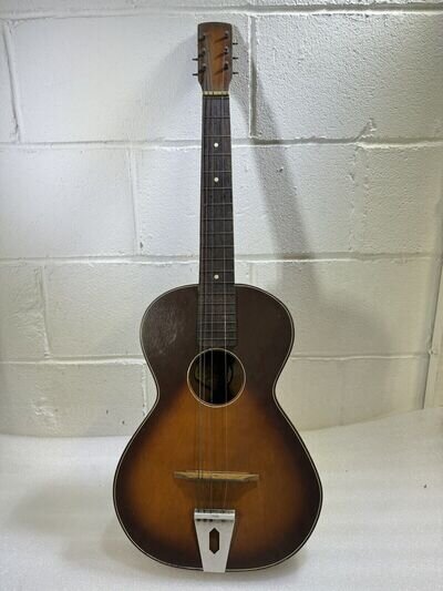 Egmond Parlor Acoustic Guitar Egmond Rare Vintage #613