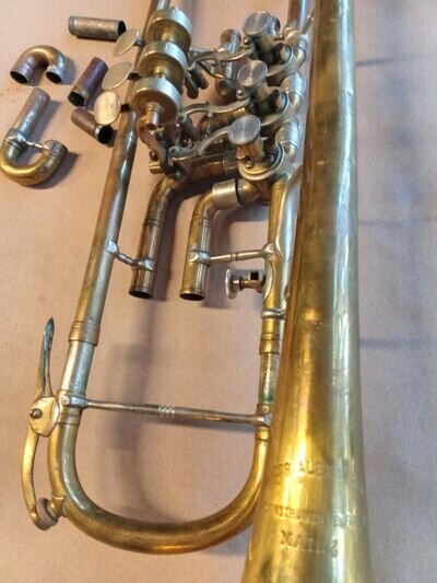 Gerr Alexander French rotary trumpet