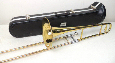 1989 Blessing Trombone🎵Bb Tenor Refurbished Case & MP SN 530076