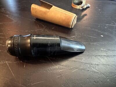 1950's Selmer C** Double Star Long Shank Alto Saxophone Mouthpiece Original