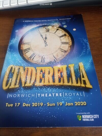 Cinderella Norwich Theatre Royal Panto Program 2019