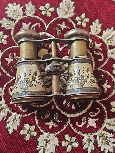 Rare Victorian telescopic Opera glasses