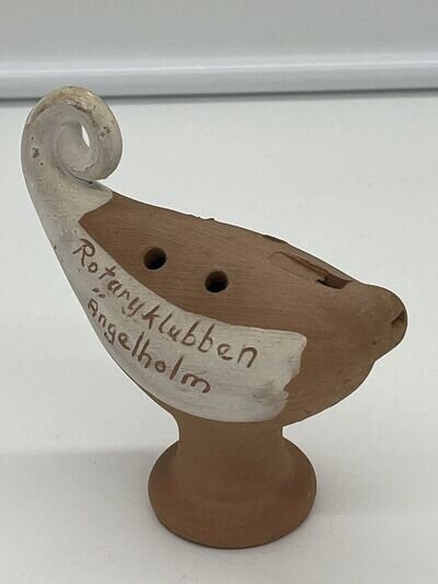 Vintage Swedish JS Folk Whistle Rotaryklubben Angelholm