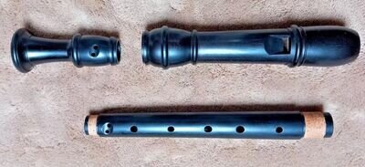 J And M Dolmetsch Alto treble recorder Grenadilla