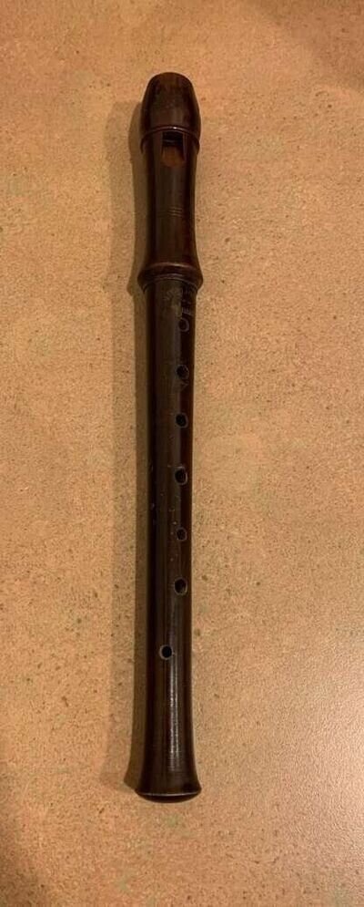 Vintage Alexander Heinrich Wooden Recorder