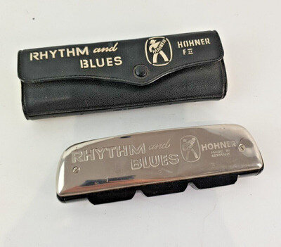 Vintage Hohner Chord Harmonica Rhythm and Blues FII in Original Case