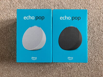 Amazon Echo Pop Full sound compact Wi-Fi and Bluetooth smart speaker - Brand New